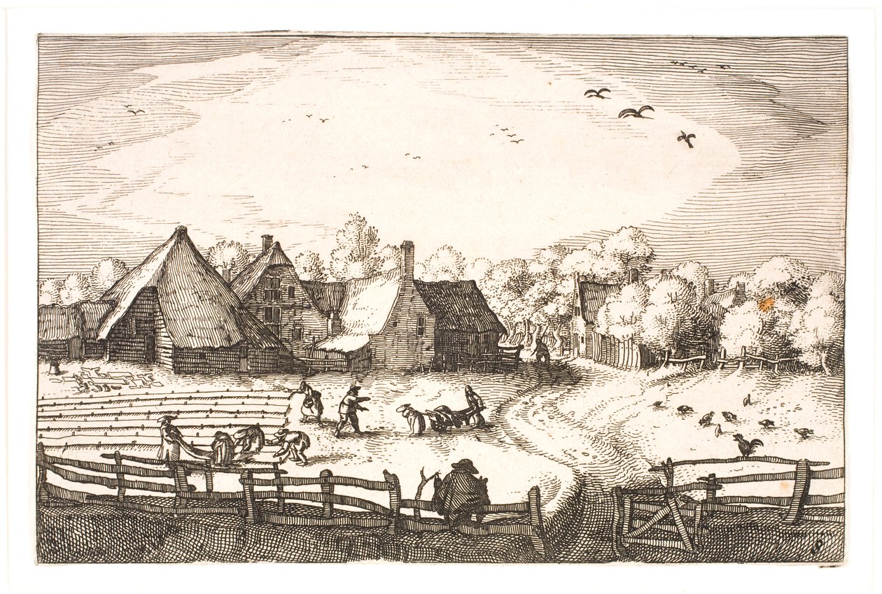 Bleaching Fields near the Haarlemmerhout by Claes Jansz. Visscher