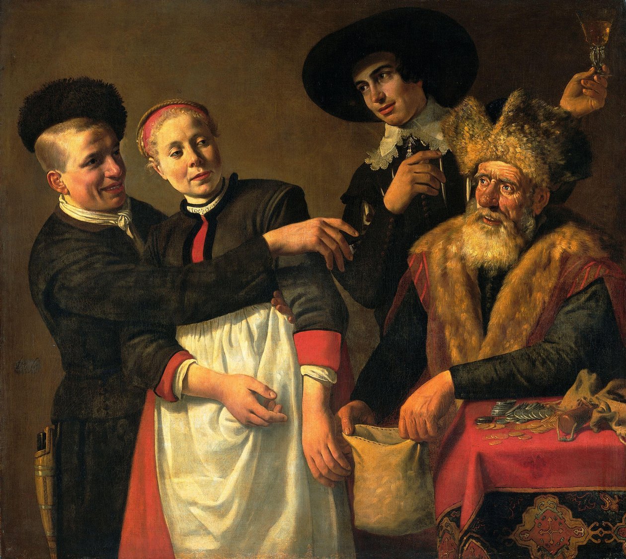 Mooy-Aal and her Suitors (G.A. Bredero, 