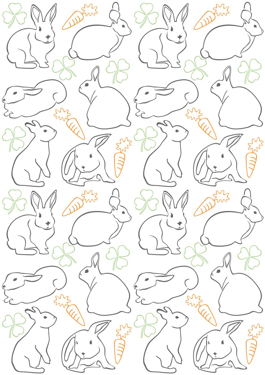 Bunnies by Claire Huntley