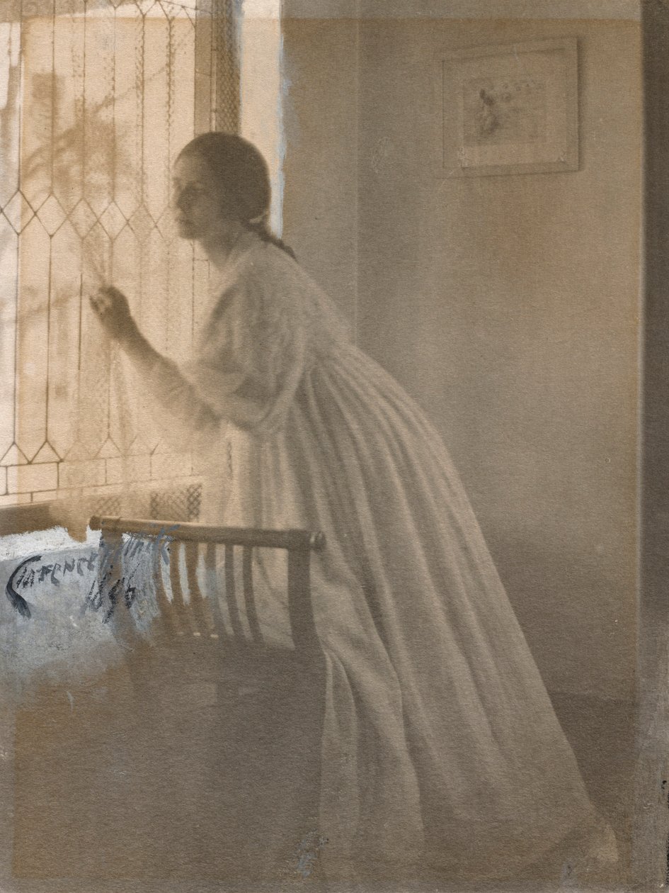 At the Window, 1896 by Clarence H. White