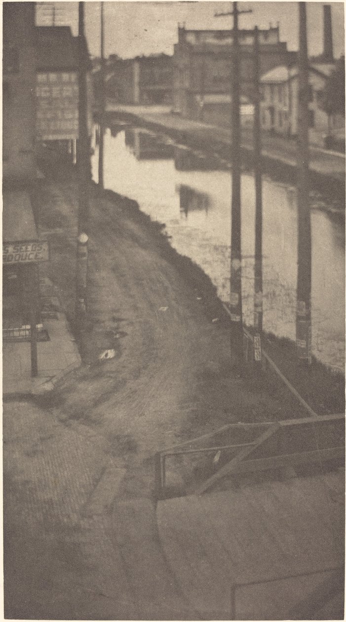 Telegraph Poles by Clarence H. White