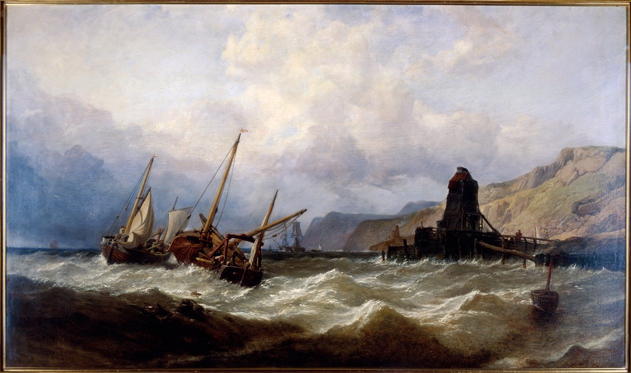 Oxwich Bay, South Wales by Clarkson Stanfield