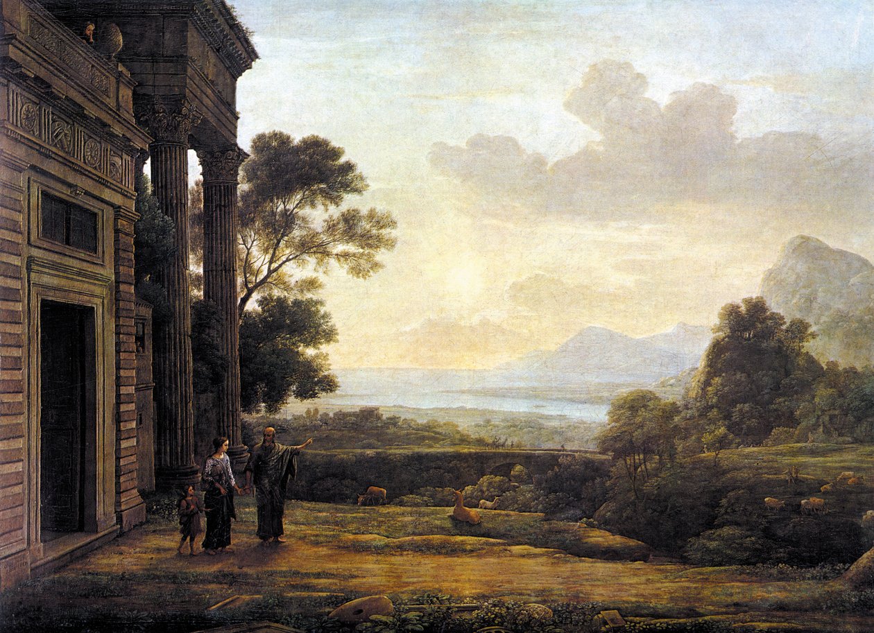 The Expulsion of Hagar by Claude Lorrain