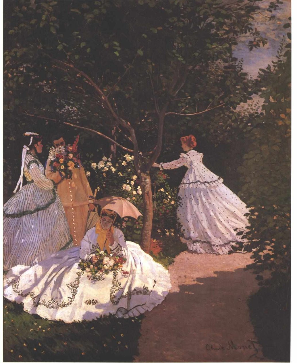Women in the Garden by Claude Monet