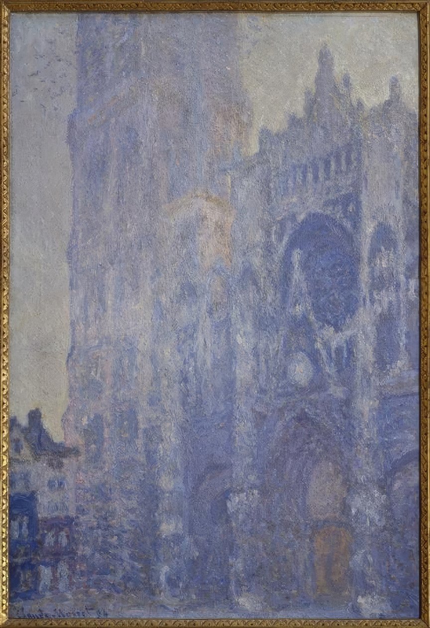 The Cathedral of Rouen. The Portal and the Saint-Romain Tower by Claude Monet