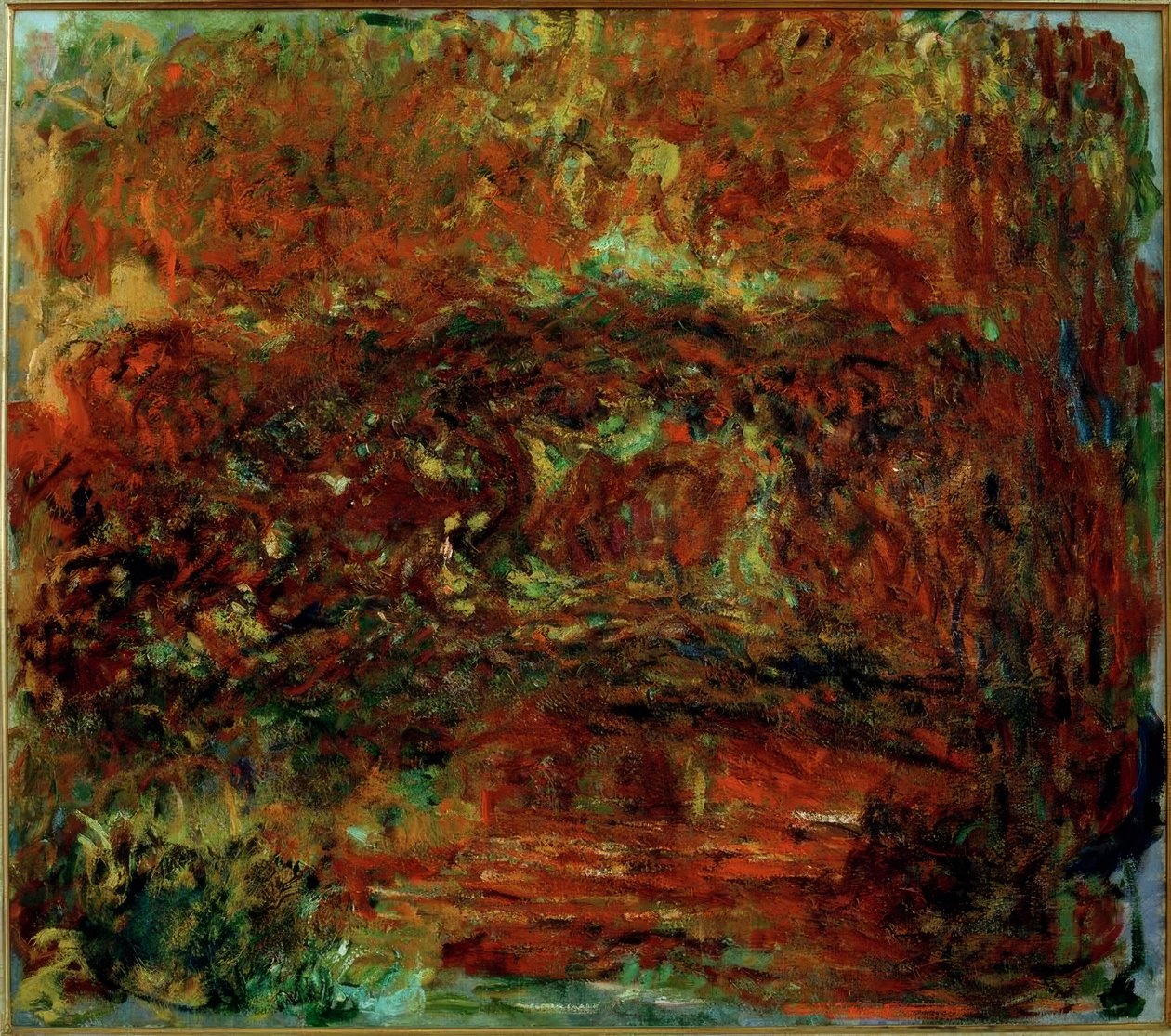 Claude Monet Water Lilies and Japanese Bridge Le Pont Japonais