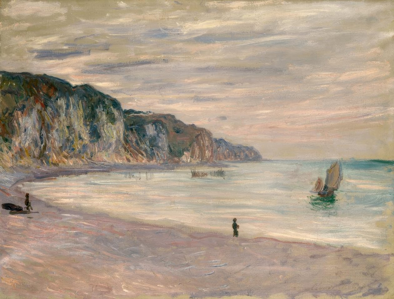 The Cliffs at Pourville by Claude Monet