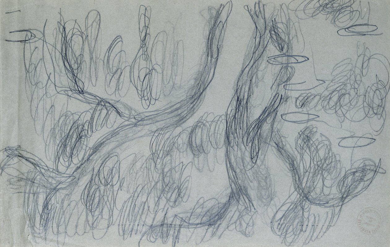 Reflections of Willows, c.1918 by Claude Monet