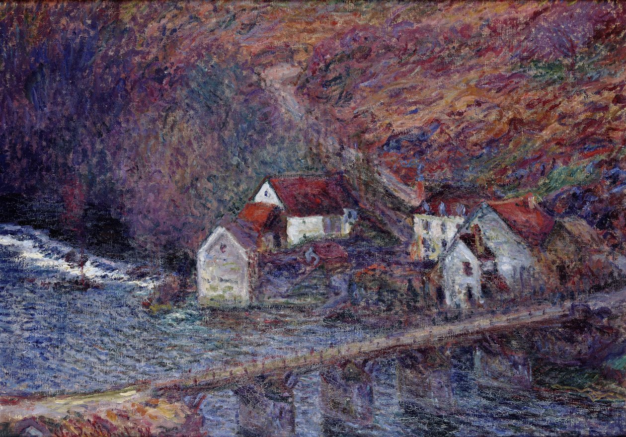 The Bridge at Vervy by Claude Monet