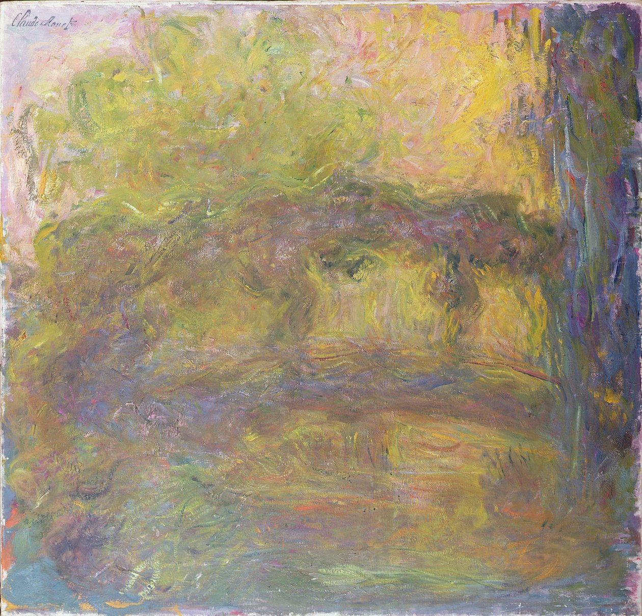 The Japanese Bridge by Claude Monet