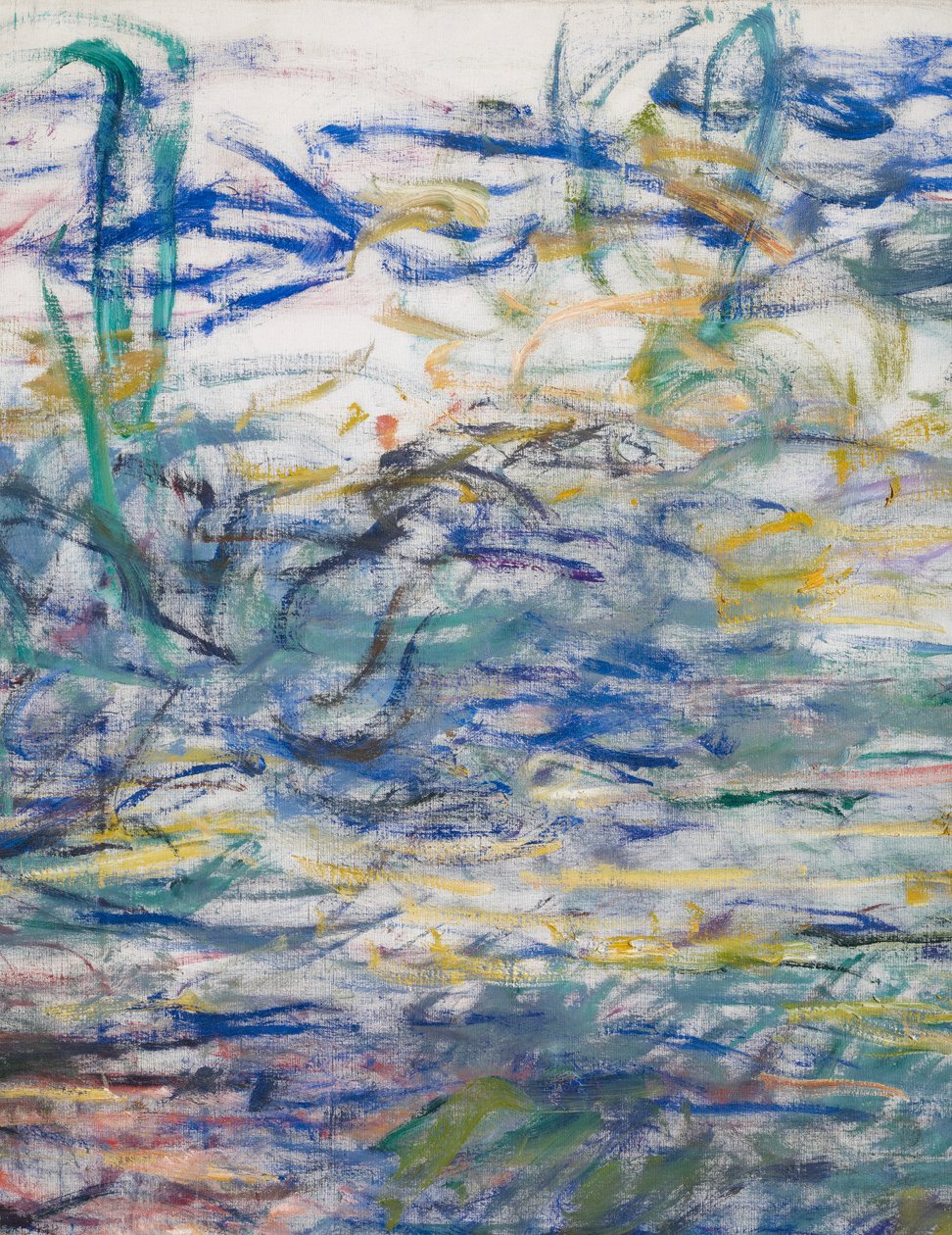 Waterlilies (detail) by Claude Monet