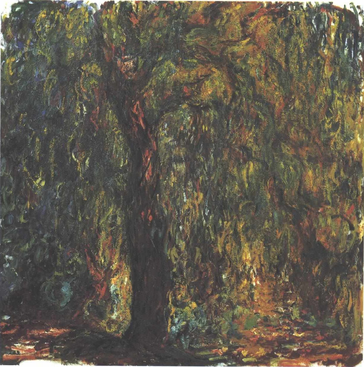 Weeping Willow by Claude Monet