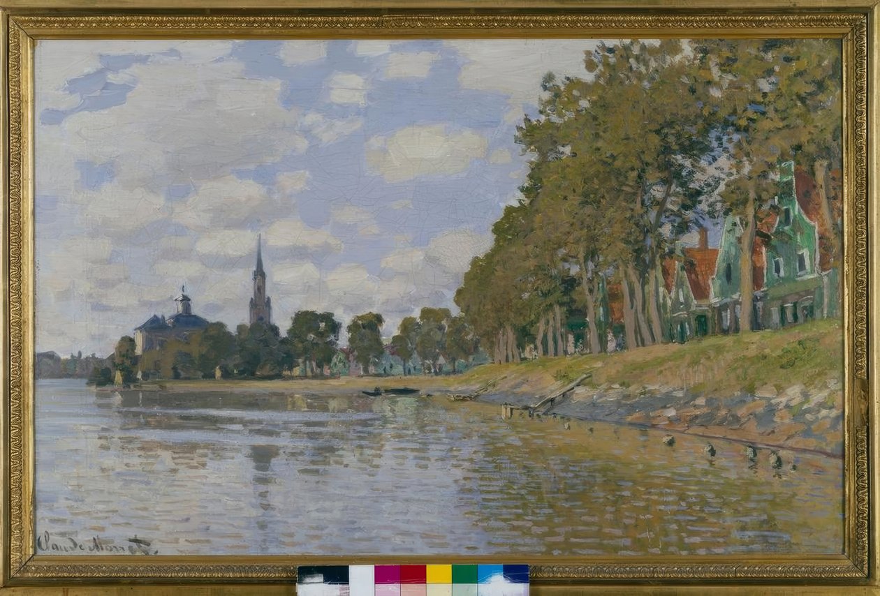 Zaandam (Holland) by Claude Monet