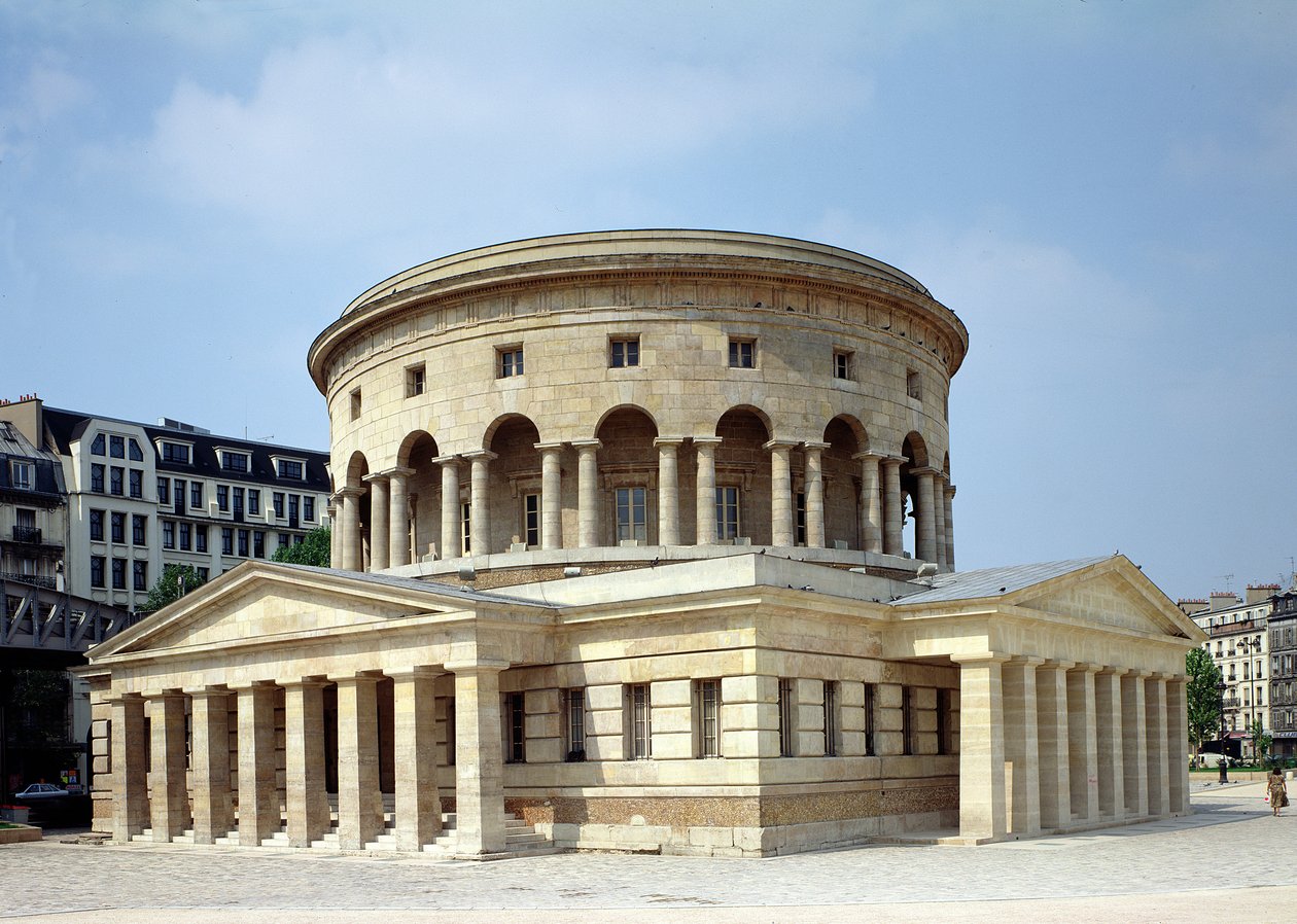 The Barriere de La Villette, 1784-87 by Claude Nicolas Ledoux