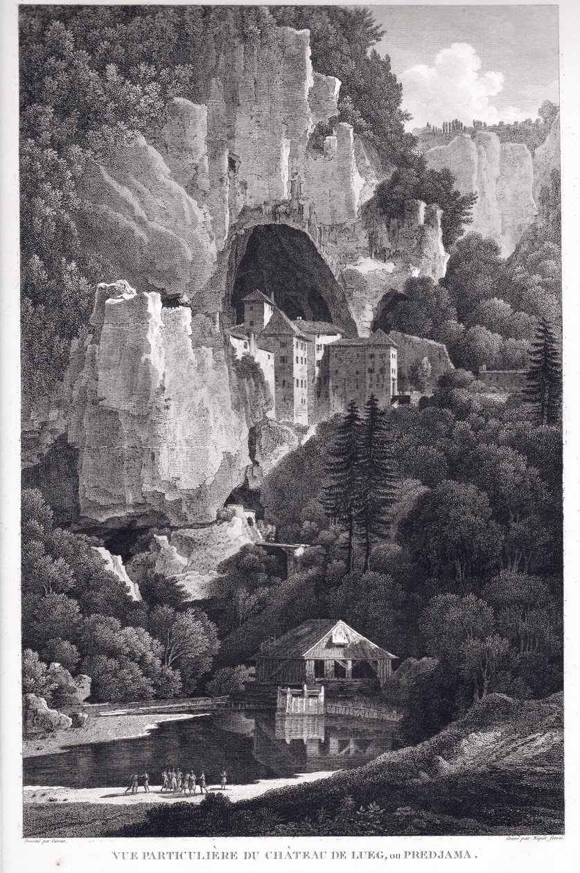 Predjama Castle by Claude Niquet