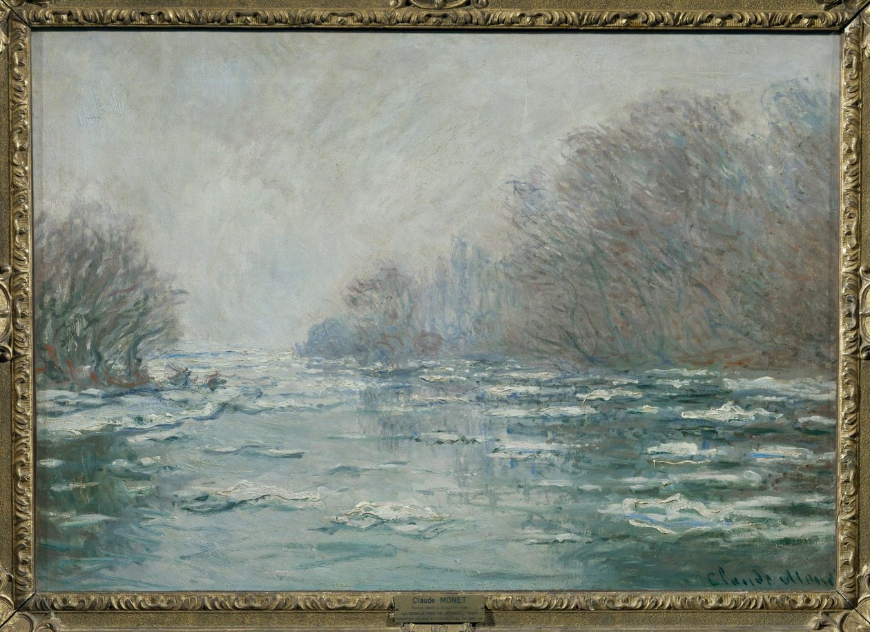 The Debacle Near Vetheuil by Claude (follower of) Monet