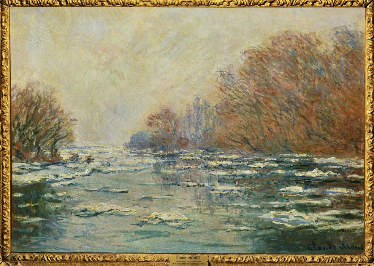 The Debacle Near Vetheuil by Claude (follower of) Monet