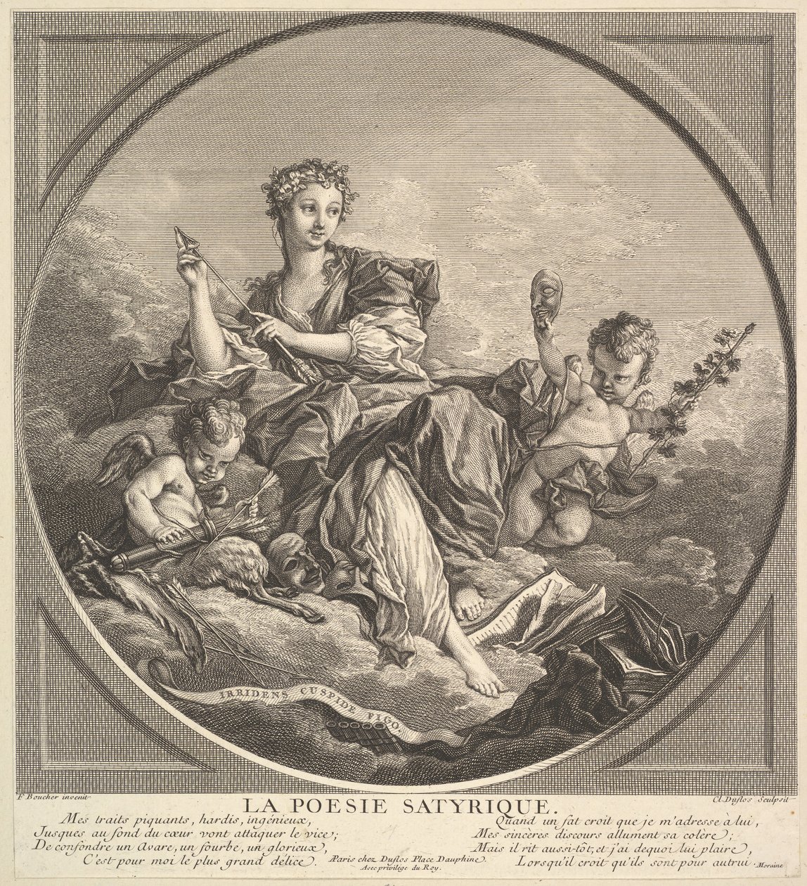 Satirical Poetry by Claude Augustin Duflos