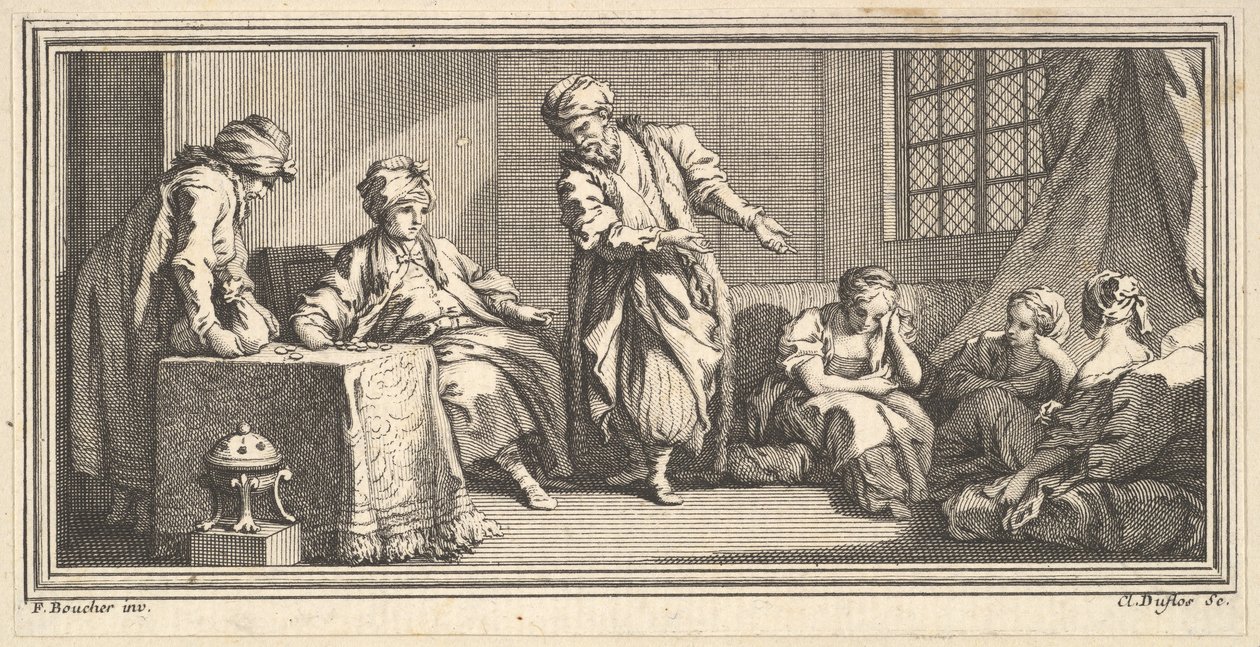 The Slave Merchant by Claude Augustin Duflos