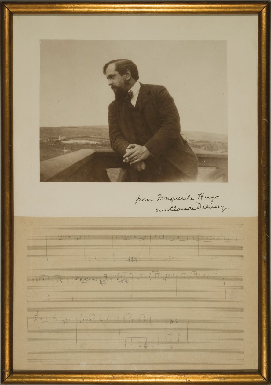 Manuscript page of music for 