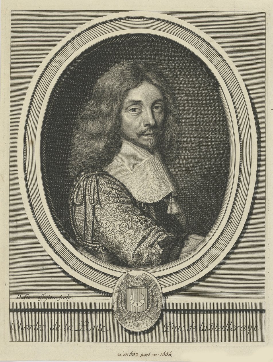 Charles de la Porte, Duc de la Meilleraye by Claude Duflos