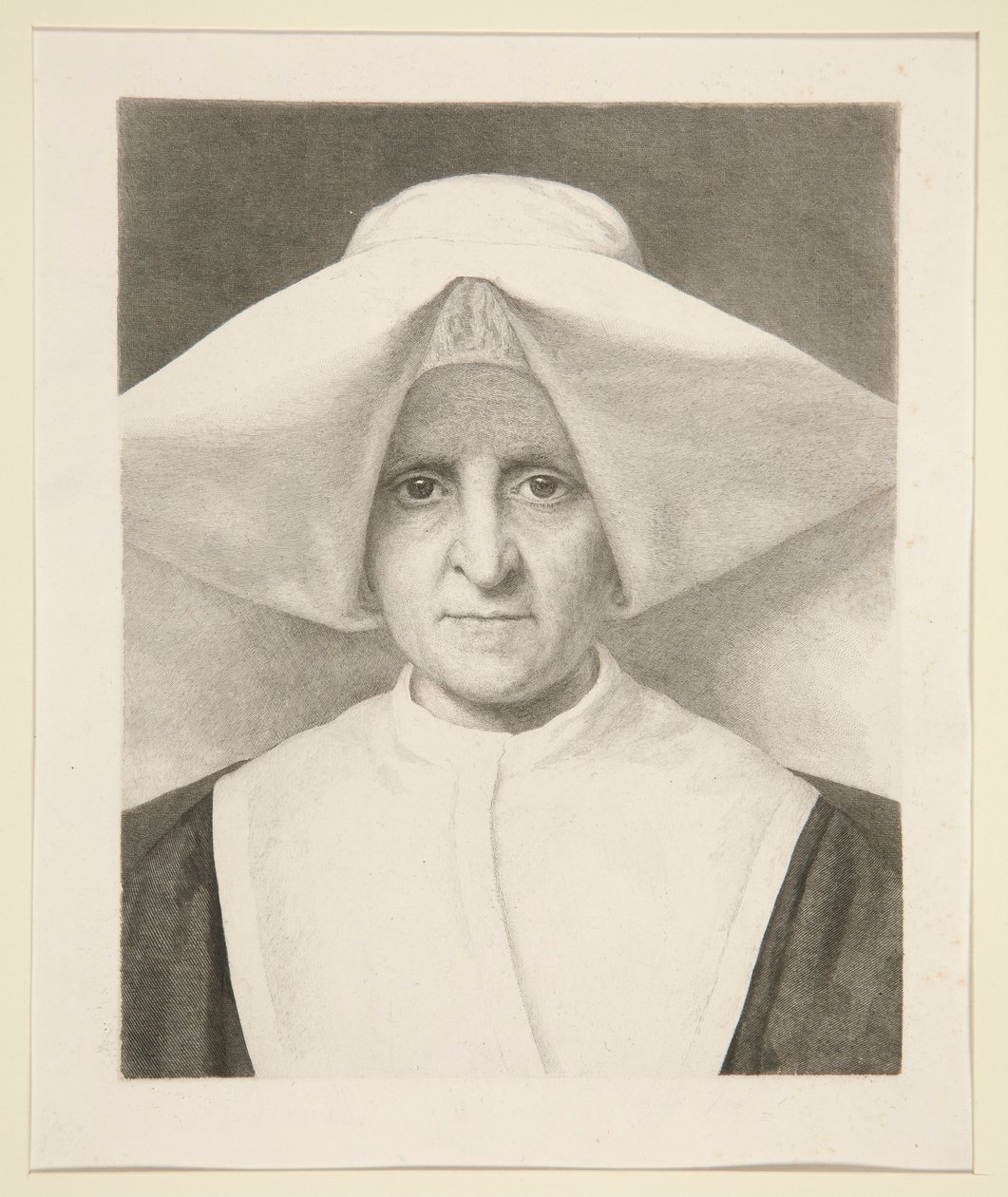 Sister Rosalie (Jeanne-Marie Rendu) by Claude Ferdinand Gaillard
