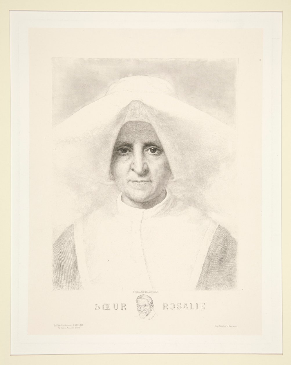 Sister Rosalie by Claude Ferdinand Gaillard