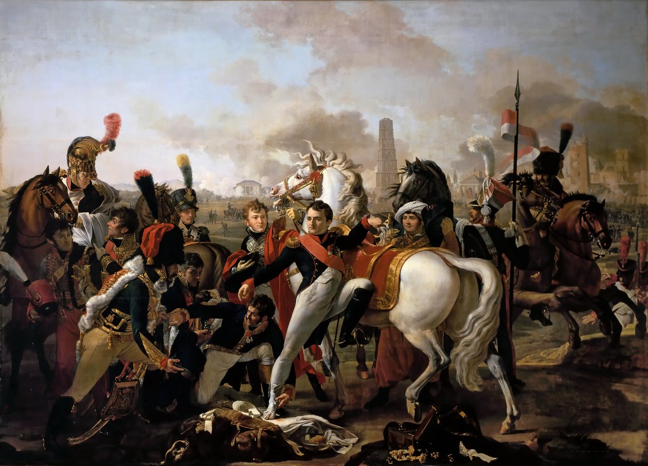 Napoleon Wounded Before Ratisbon, April 23, 1809 by Claude Gautherot
