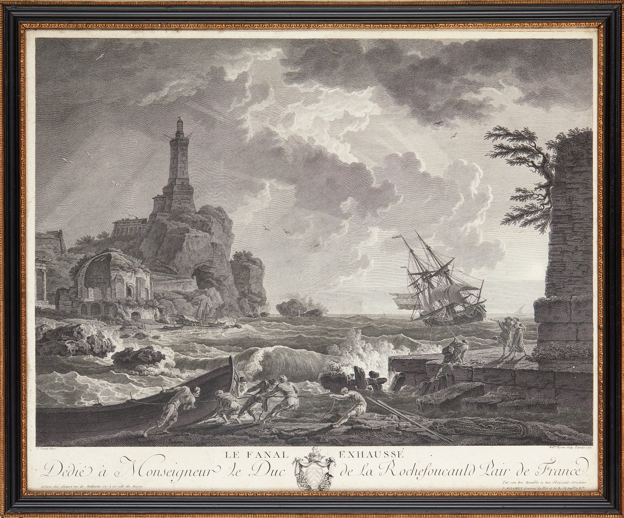 French Steel Engravings by Claude Joseph (after) Vernet