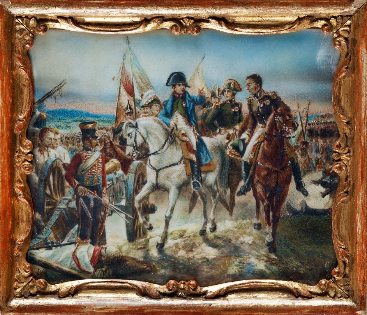 Napoleon at the Battle of Friedland (1807) by Claude Joseph Vernet