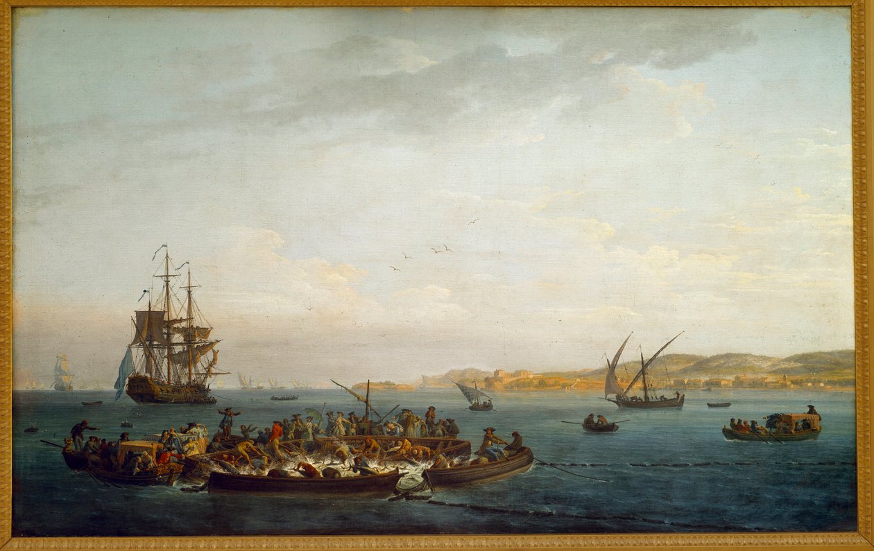 Tuna Fishing by Claude Joseph Vernet