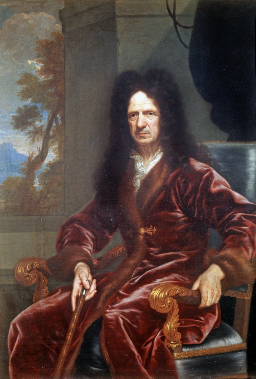 Portrait of Andre Le Notre by Claude Lefebvre