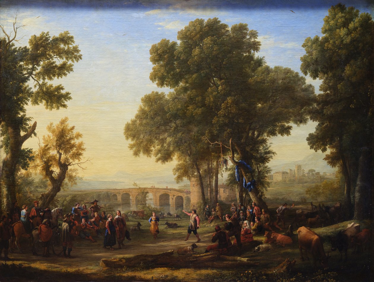Village Festival by Claude Lorrain