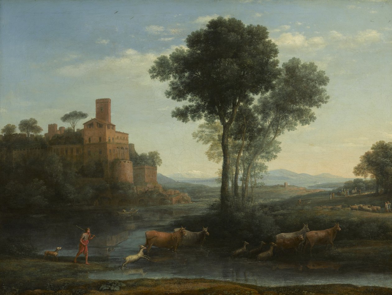 Landscape with the Voyage of Jacob by Claude Lorrain