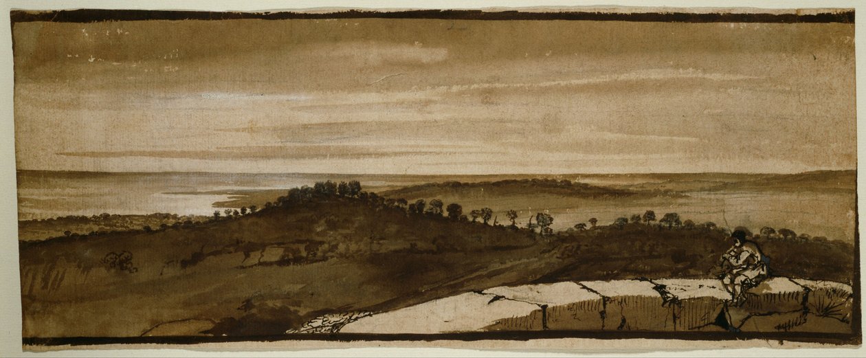 Panorama from the Sasso by Claude Lorrain