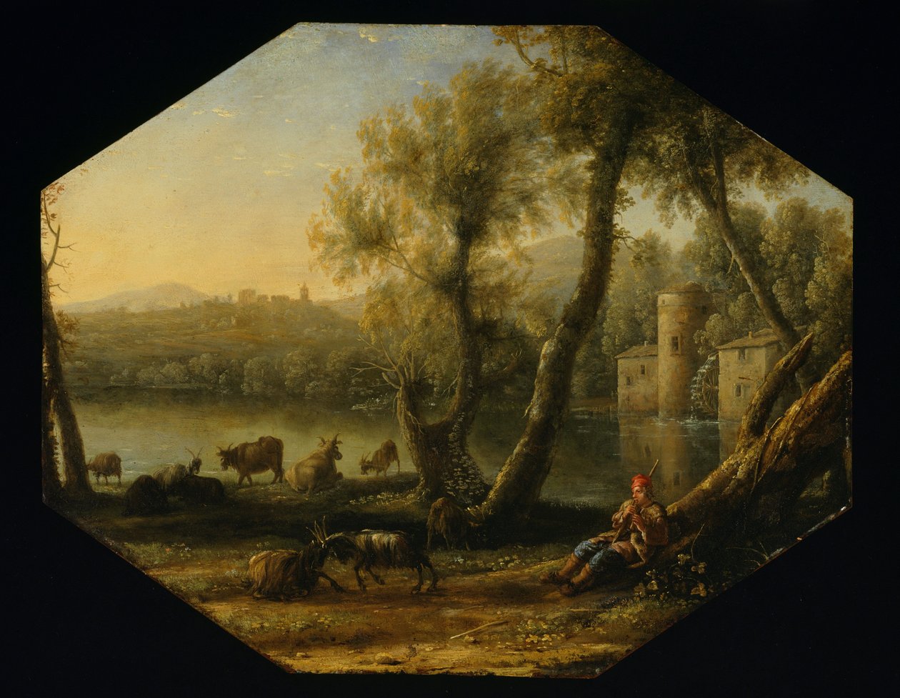 Pastoral Landscape by Claude Lorrain