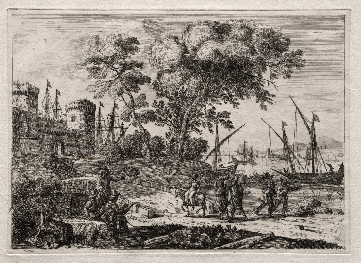 The Draughtsman by Claude Lorrain