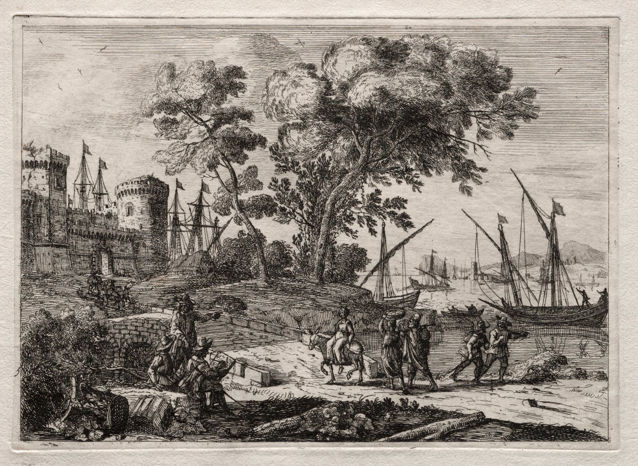 The Draughtsman by Claude Lorrain
