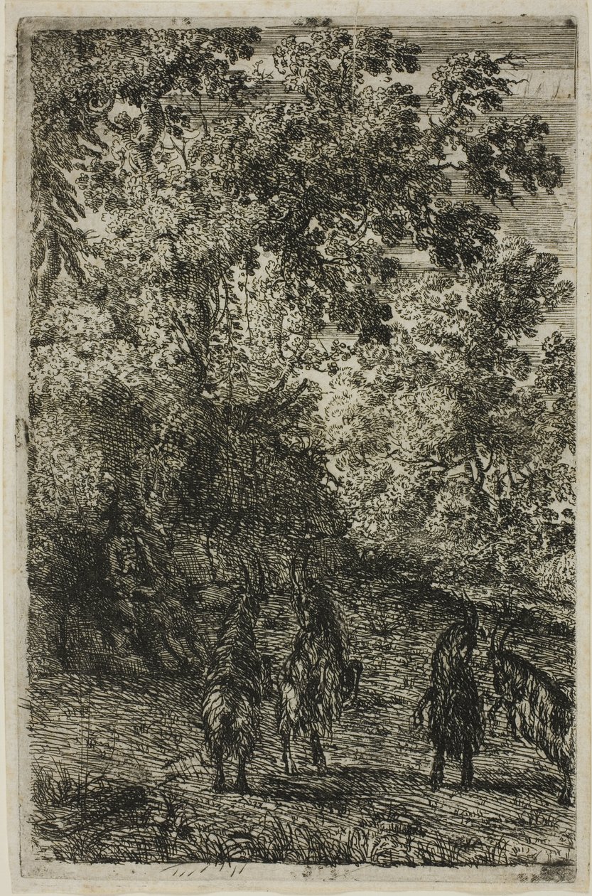 The Four Goats by Claude Lorrain