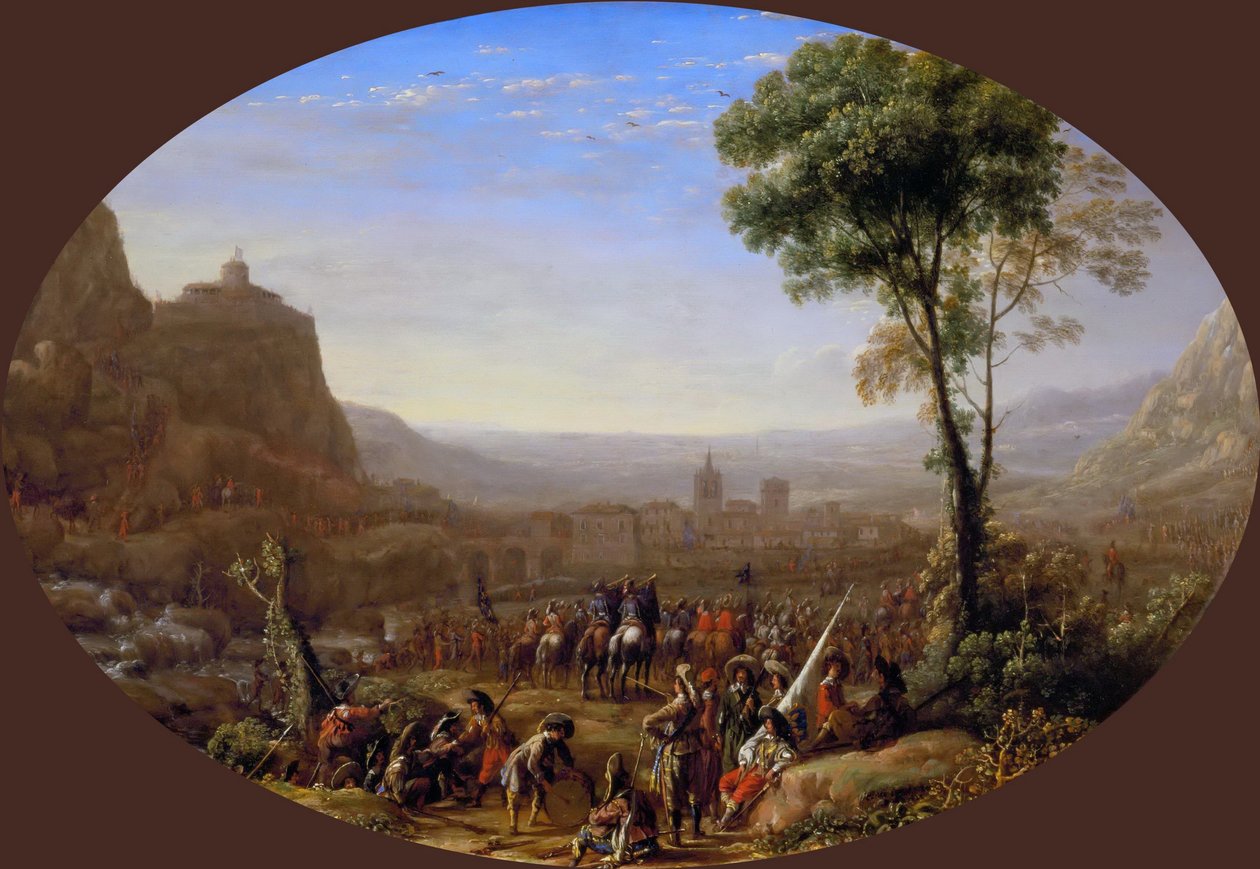 The Pass of Susa Taken by Louis XIII in 1629 by Claude Lorrain