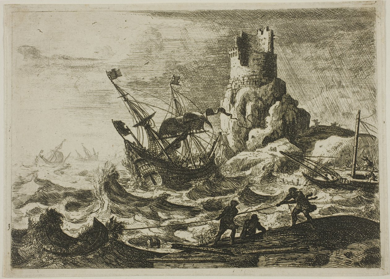 The Shipwreck by Claude Lorrain