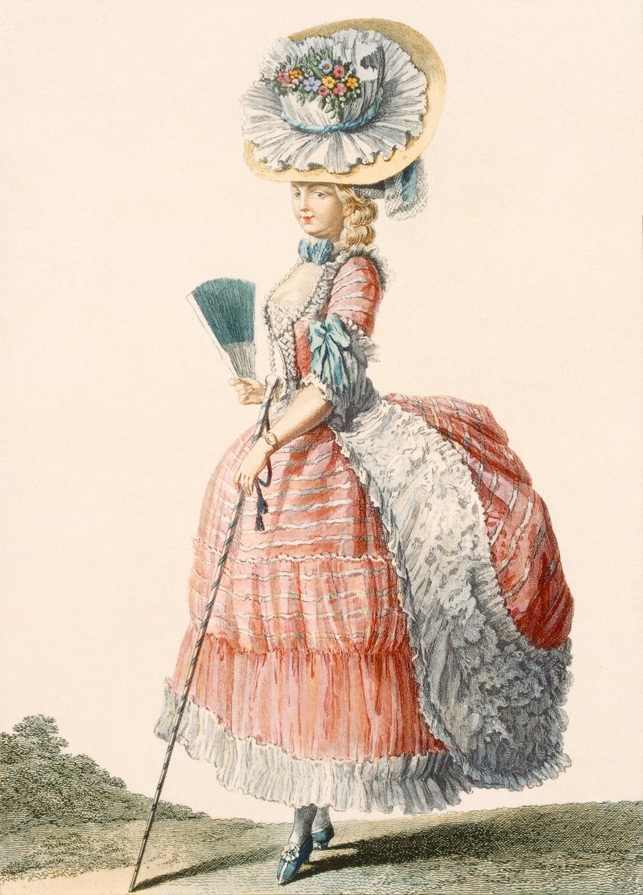 Ladies Promenade Dress, Engraved by Dupin, Plate from 