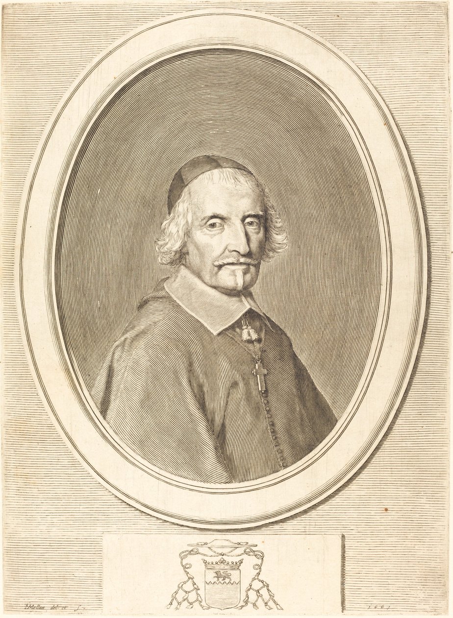 Francois de Villemontee by Claude Mellan
