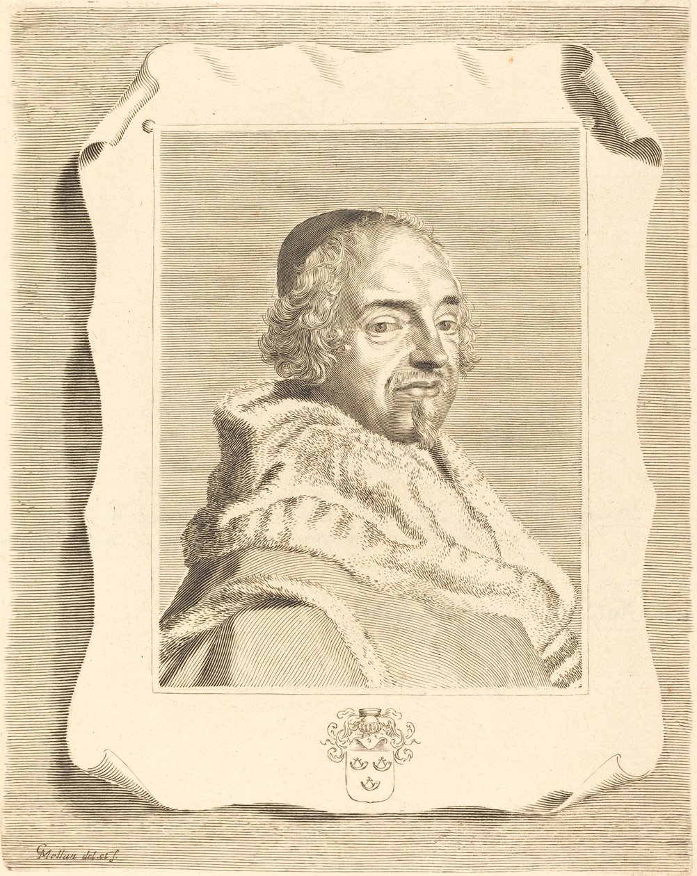 François-Théodore de Nesmond by Claude Mellan