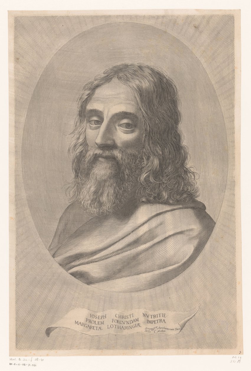 St. Joseph by Claude Mellan