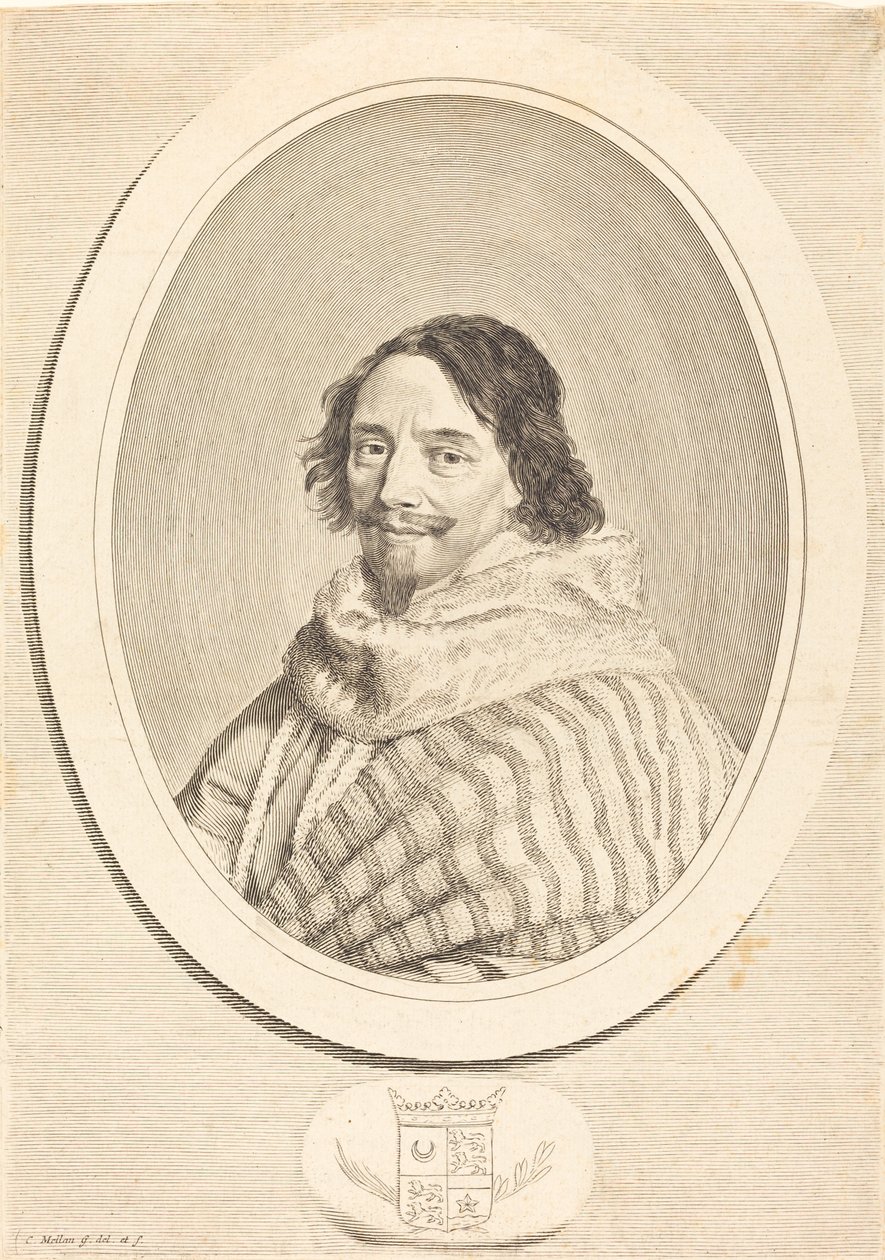 Henri de Mesmes by Claude Mellan