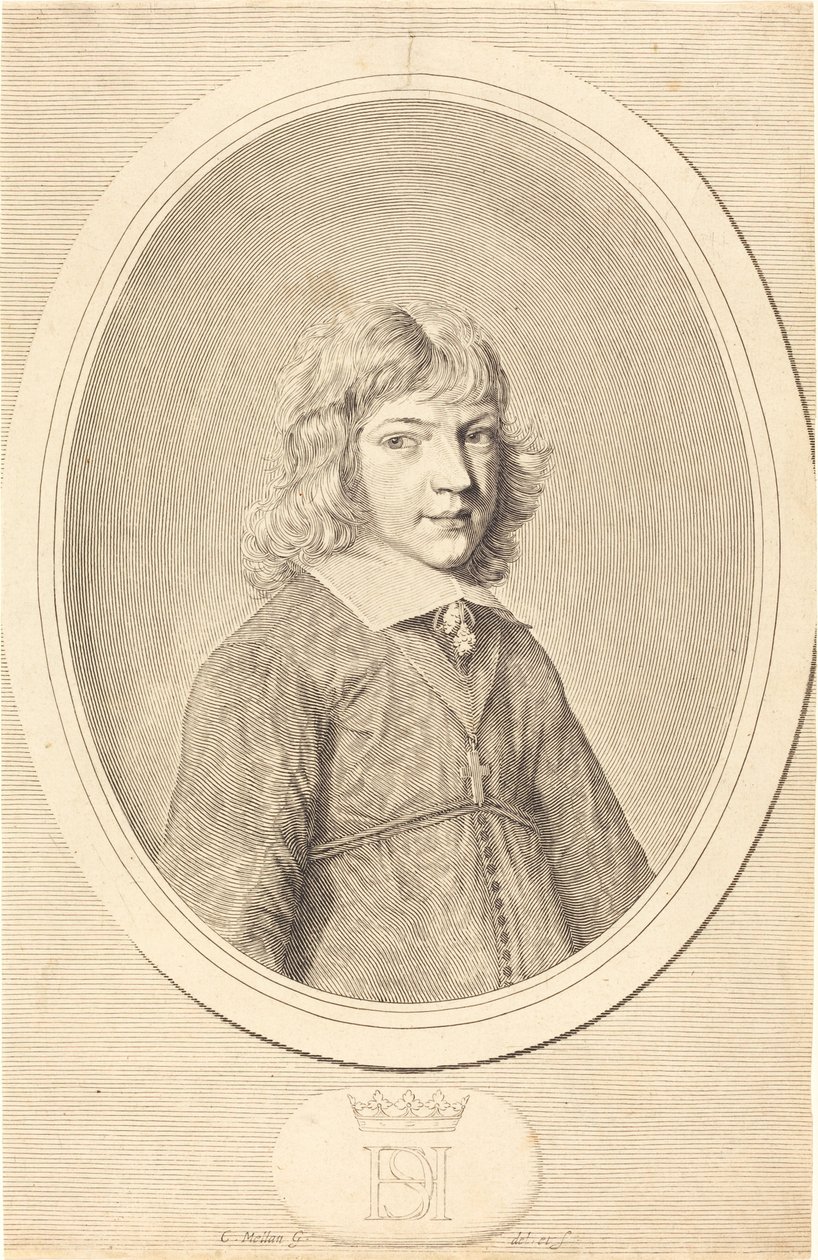 Henri de Savoie, Duke of Nemours by Claude Mellan