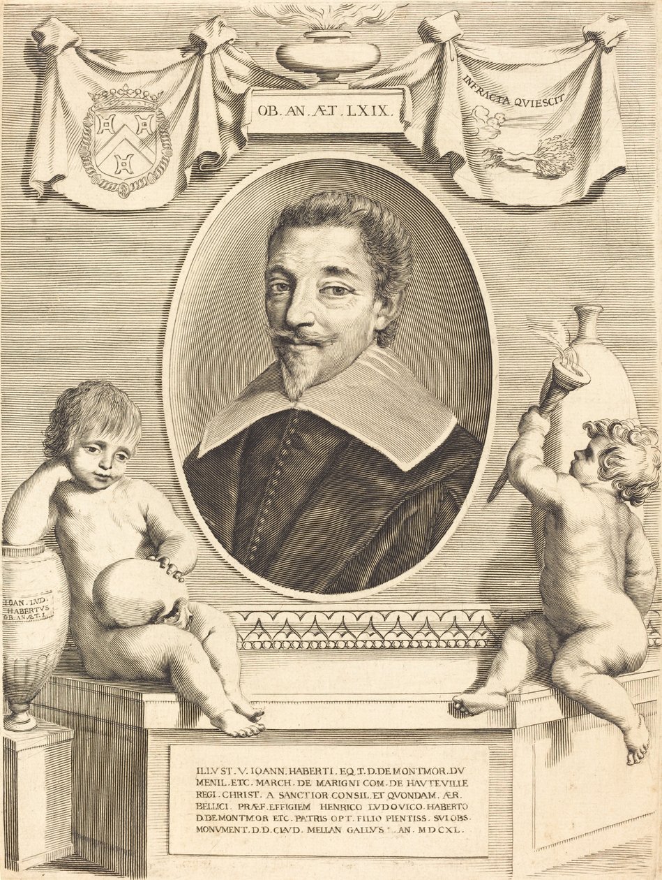 Jean Habert de Monturor by Claude Mellan