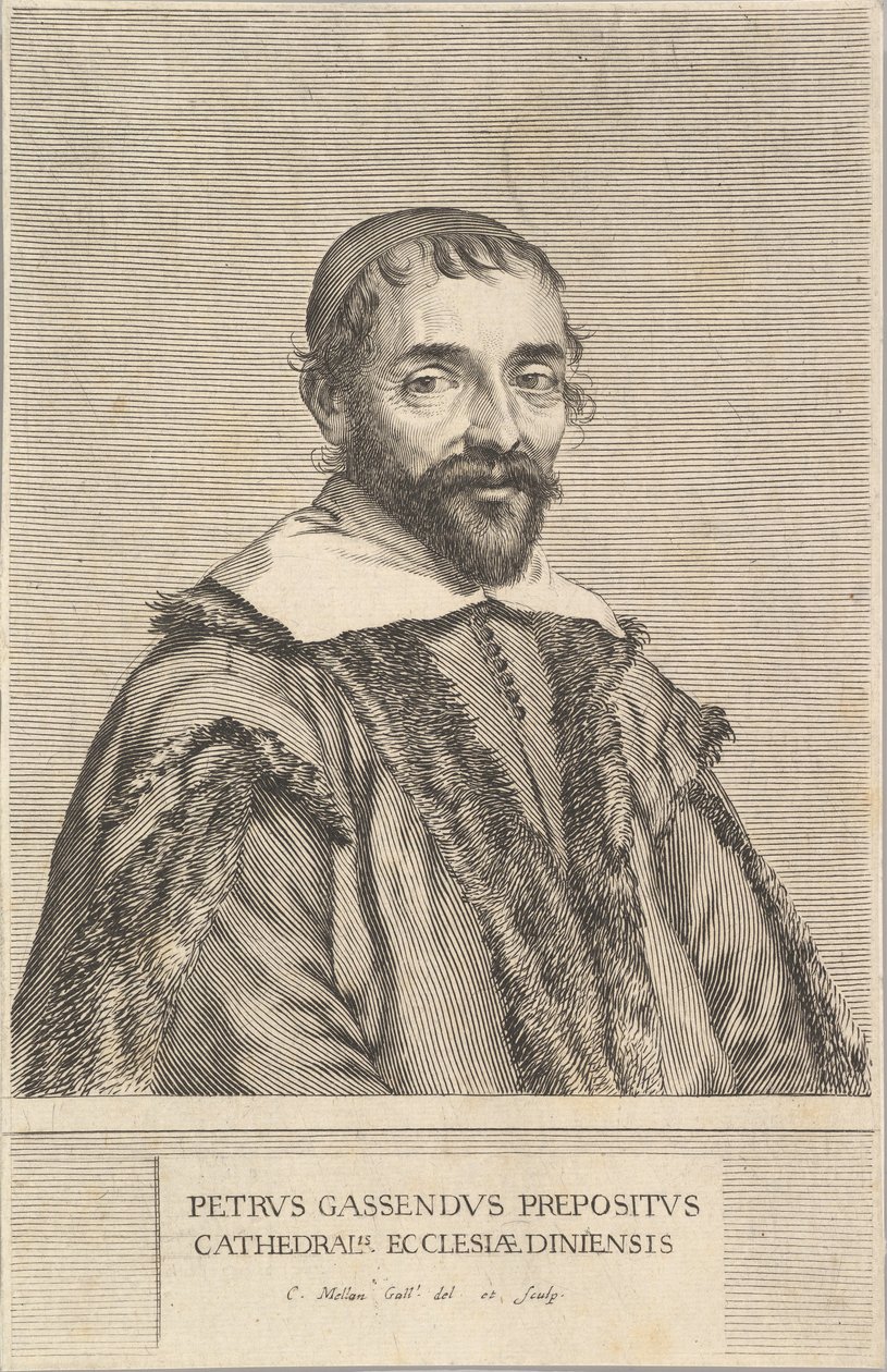 Pierre Gassendi, ca. 1637 or 1638 by Claude Mellan