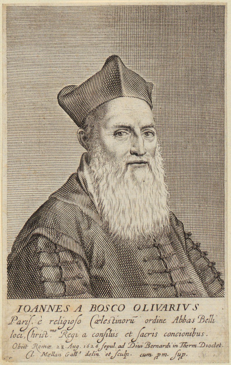 Portrait of Jean Du Bois-Olivier by Claude Mellan